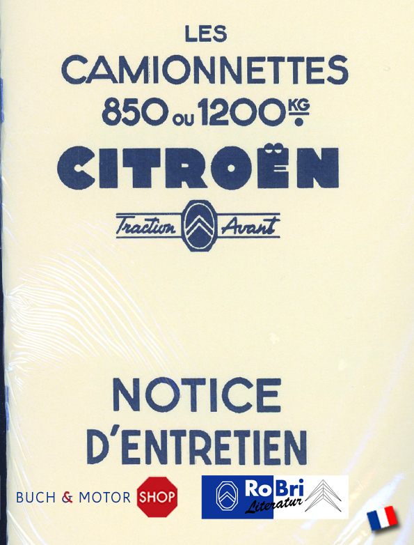 Citroën H Betriebsanleitung 1955